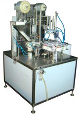 Фасовочное оборудование - автомат фасовки в стакан с запайкой плёнкой АФ1500П