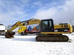 Гусеничный экскаватор CAT 320, 2012 г, 7000 м/ч