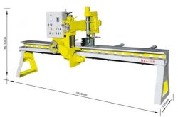 Станок "MBJ-10D" для фрезеровки и шлифовки торцов на гранитных и мраморных плитах